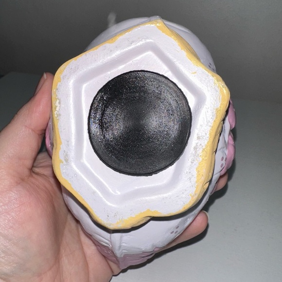 Vintage Painted Ceramic Goose Coin Bank - Picture 9 of 9